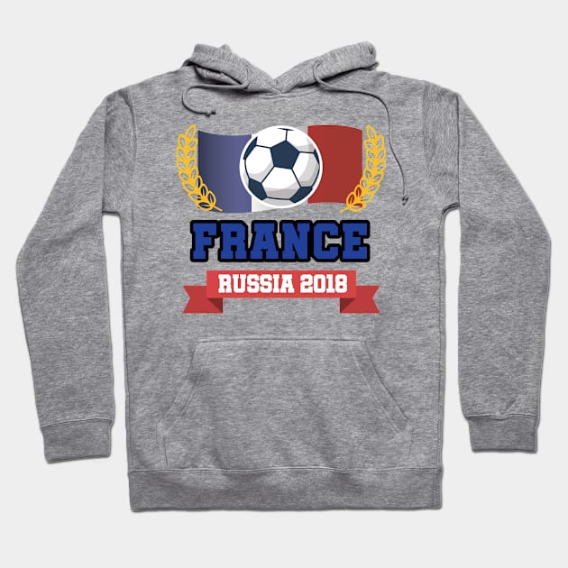 France Soccer Jersey 2018 - France Football Hoodie by chrizy1688